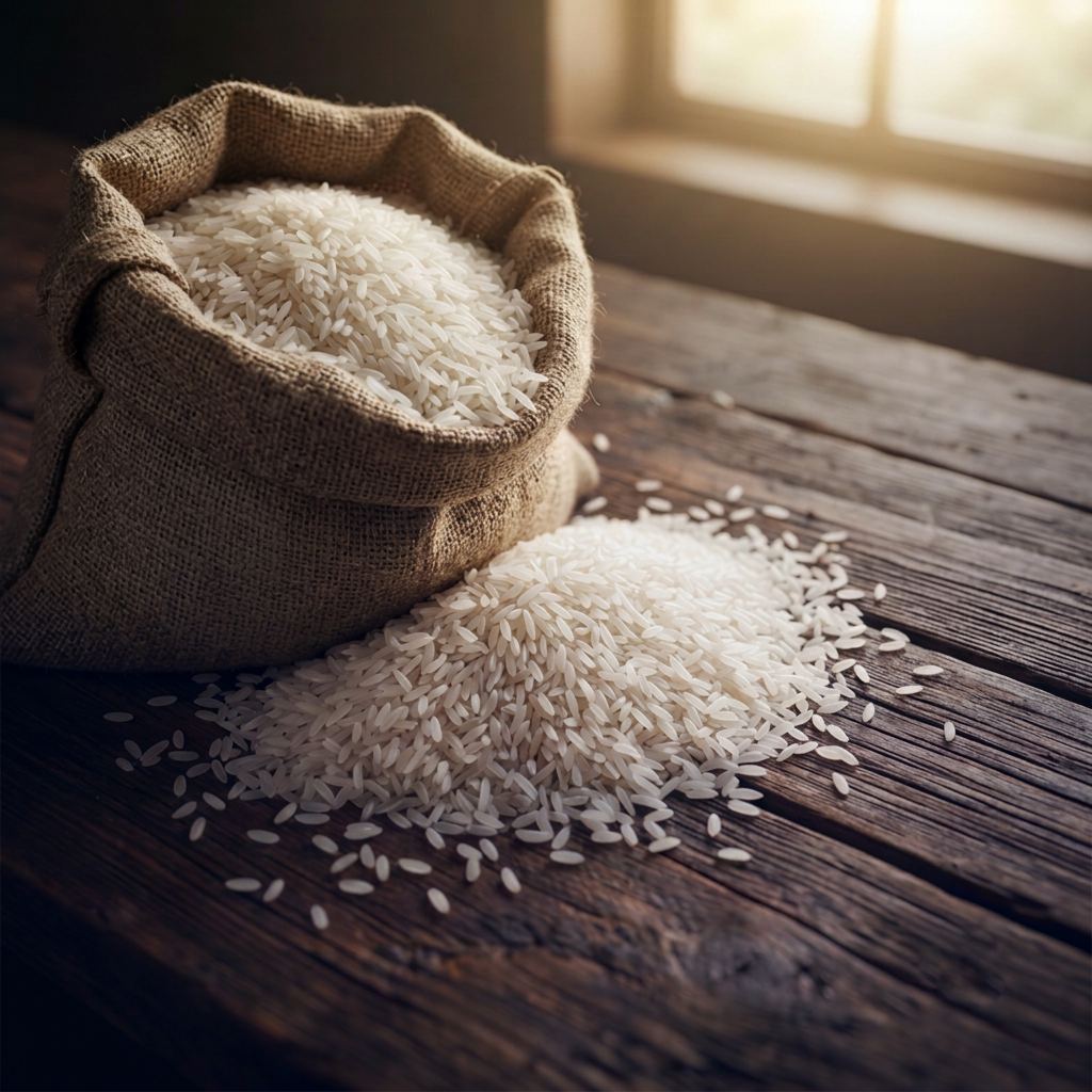 Rice sourced from trusted Tanzanian suppliers